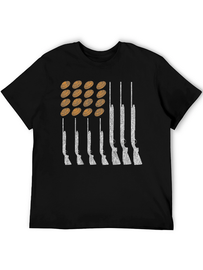 American Flag Shotgun T-Shirt