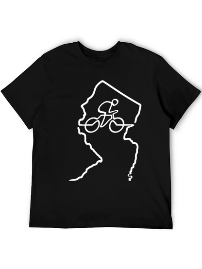 New Jersey Biker T-Shirt - Black