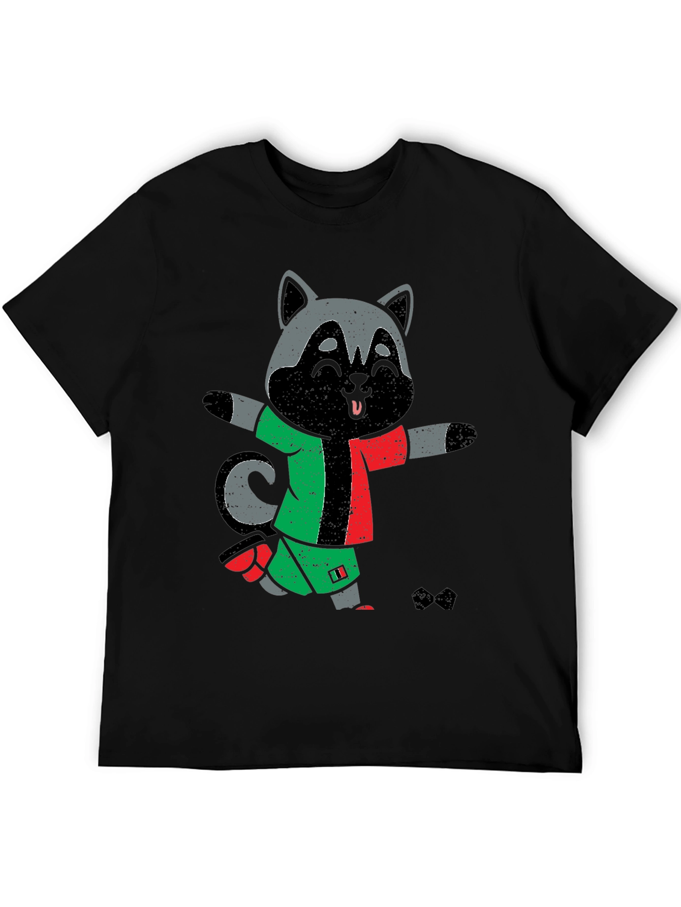 Raccoon Soccer T-Shirt - Fun Sports Tee
