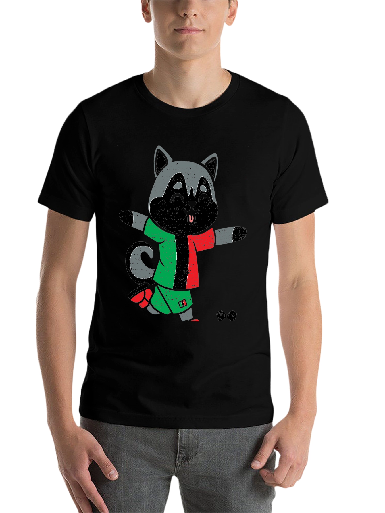 Raccoon Soccer T-Shirt - Fun Sports Tee