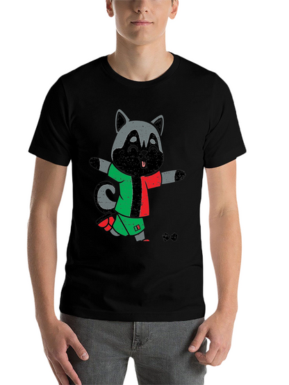 Raccoon Soccer T-Shirt - Fun Sports Tee