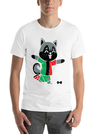 Raccoon Soccer T-Shirt - Fun Sports Tee