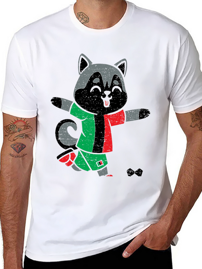 Raccoon Soccer T-Shirt - Fun Sports Tee