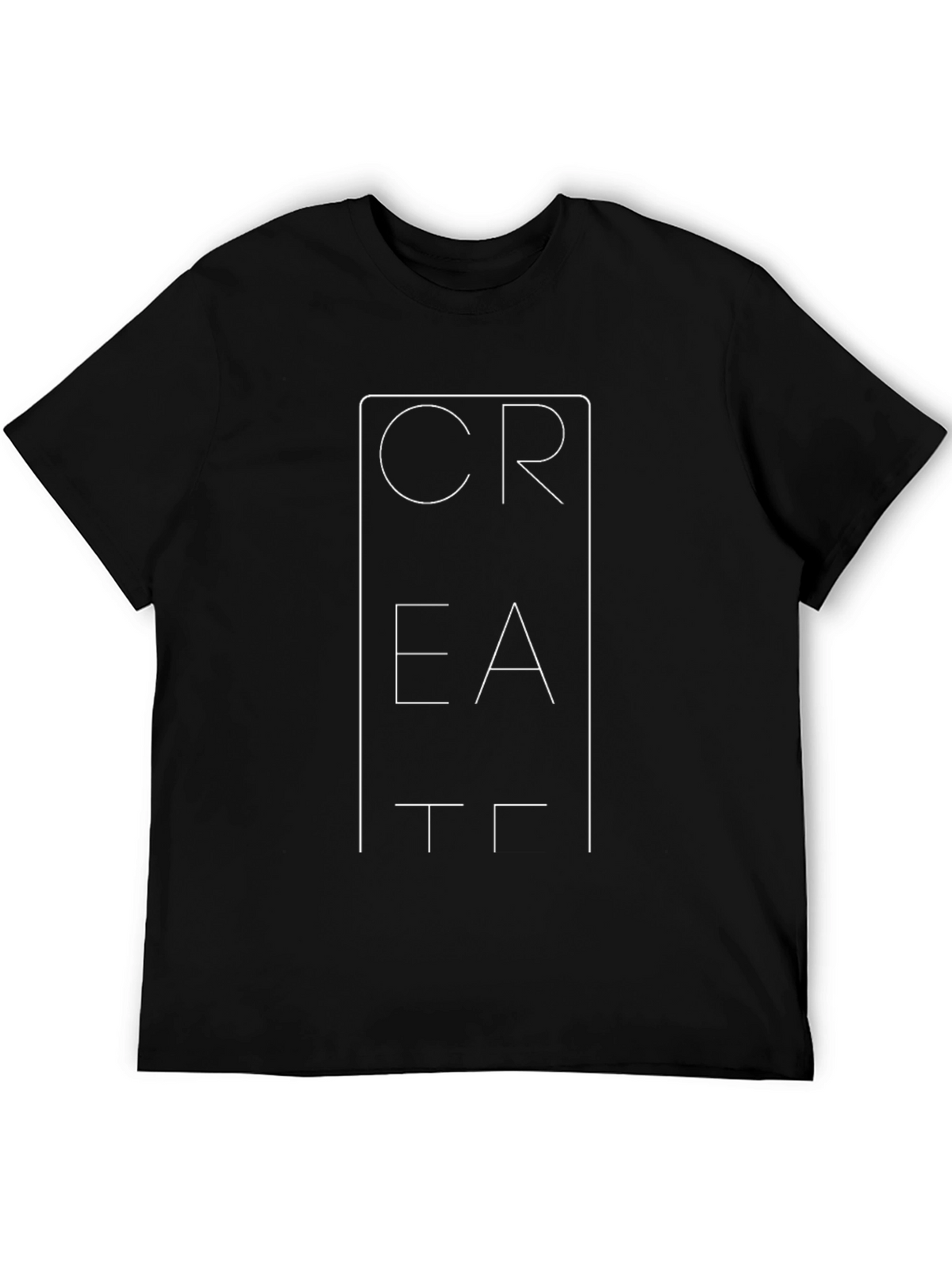Create Graphic Tee - Modern Minimalist Design
