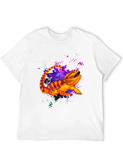 Bearded Dragon Graphic Tee - Black