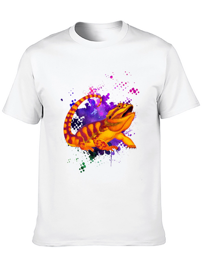 Bearded Dragon Graphic Tee - Black