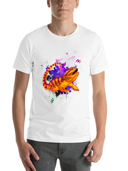 Bearded Dragon Graphic Tee - Black