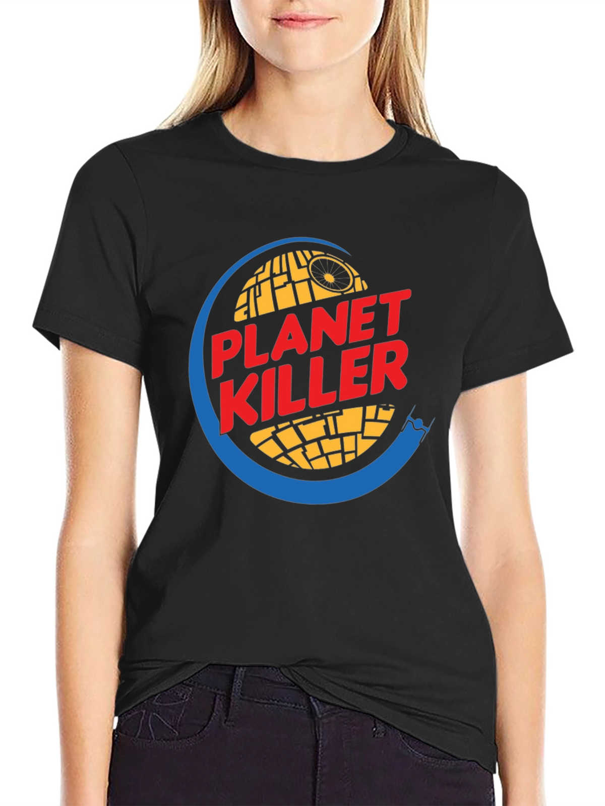 Planet Killer Graphic T-Shirt - Black Cotton Tee