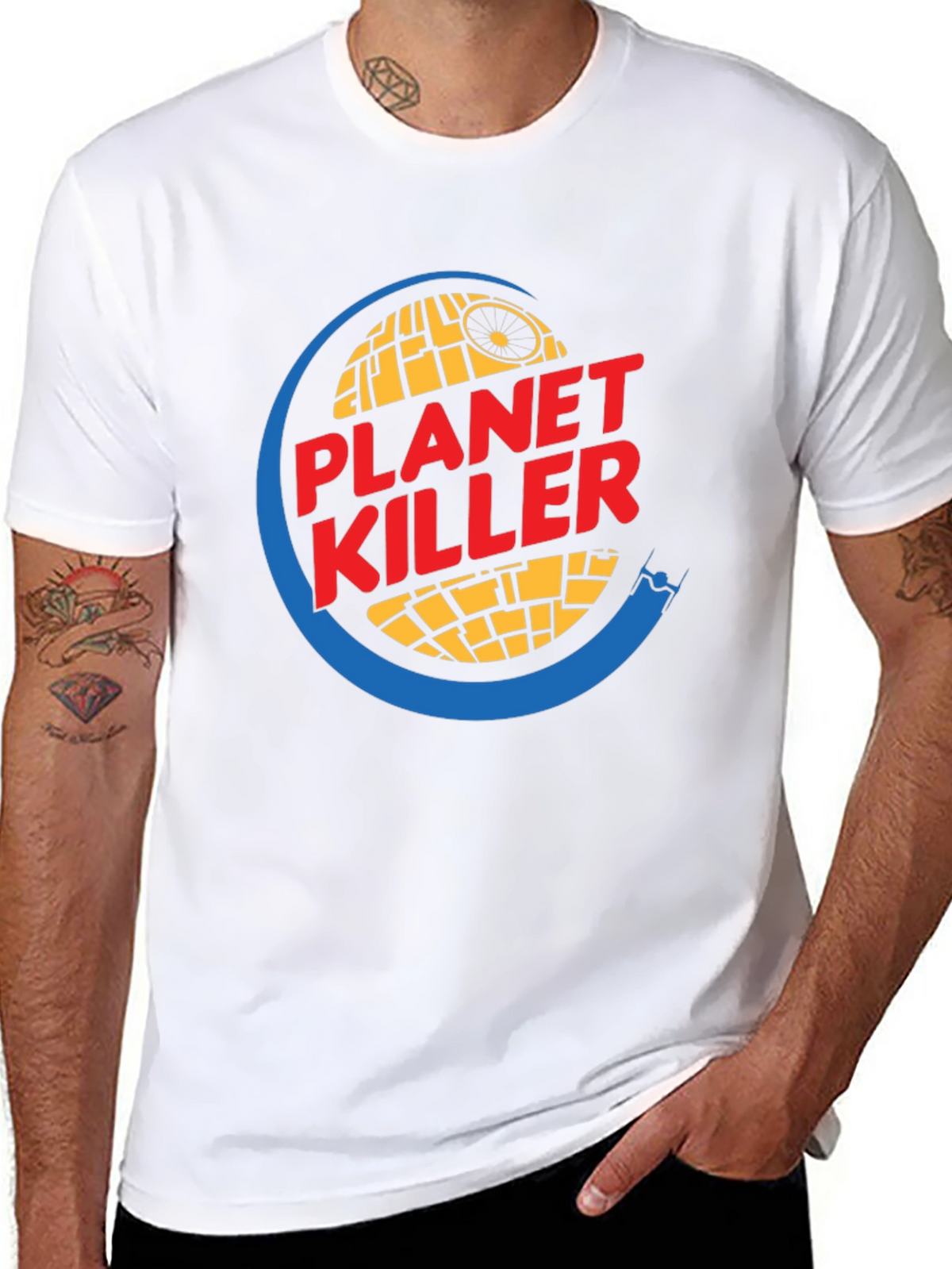 Planet Killer Graphic T-Shirt - Black Cotton Tee