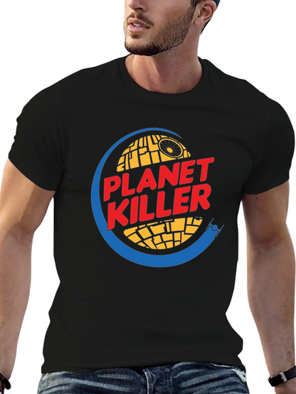 Planet Killer Graphic T-Shirt - Black Cotton Tee