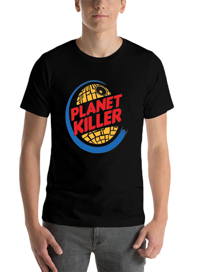 Planet Killer Graphic T-Shirt - Black Cotton Tee