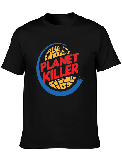 Planet Killer Graphic T-Shirt - Black Cotton Tee