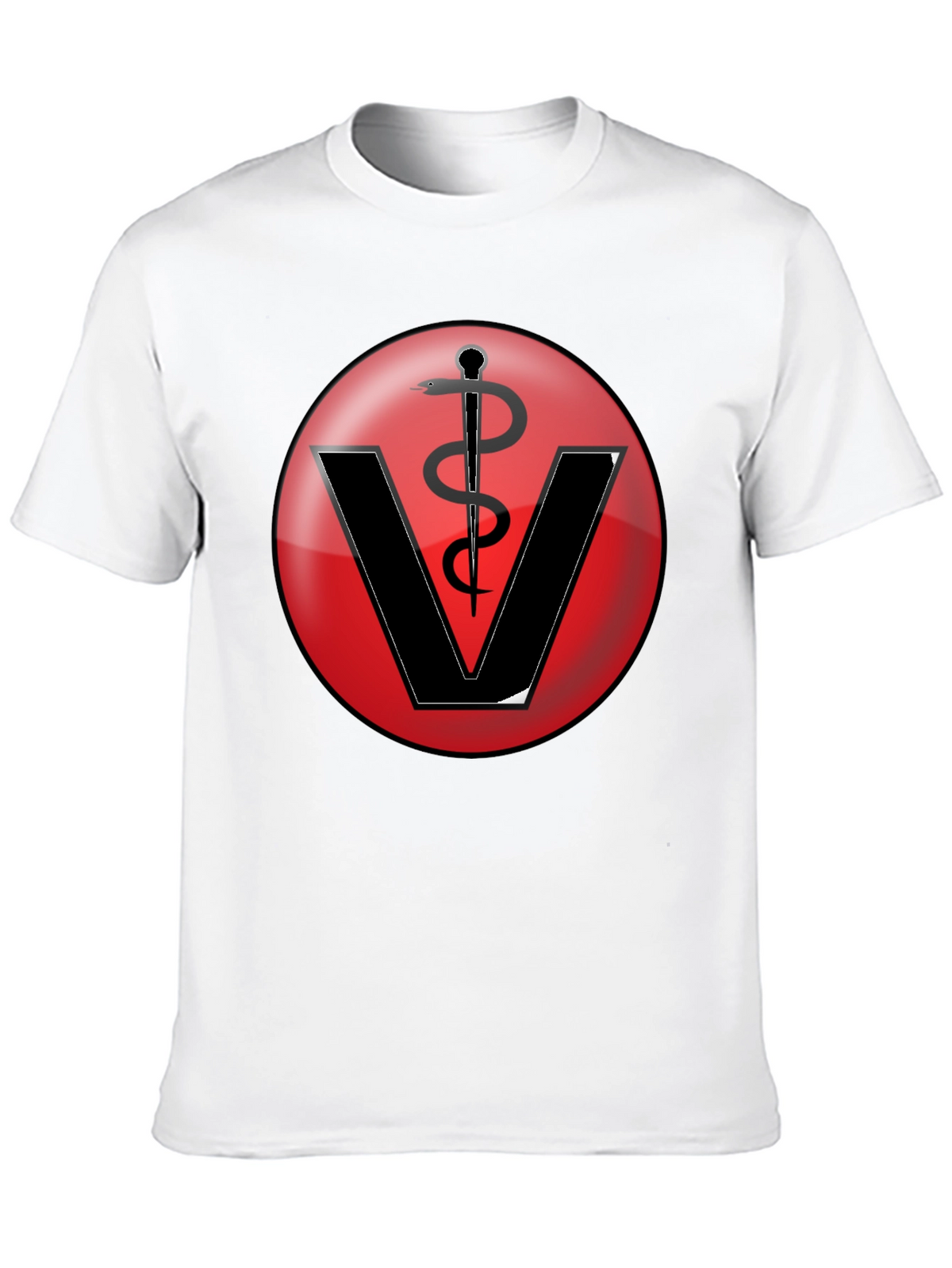 Veterinarian Symbol T-Shirt - Classic Vet Design