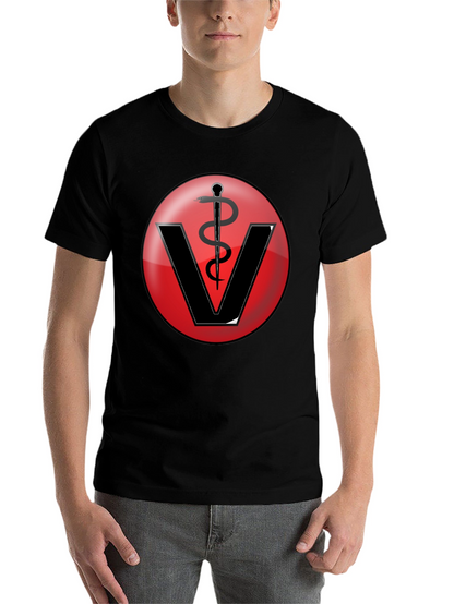 Veterinarian Symbol T-Shirt - Classic Vet Design