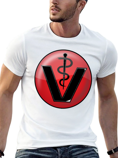 Veterinarian Symbol T-Shirt - Classic Vet Design
