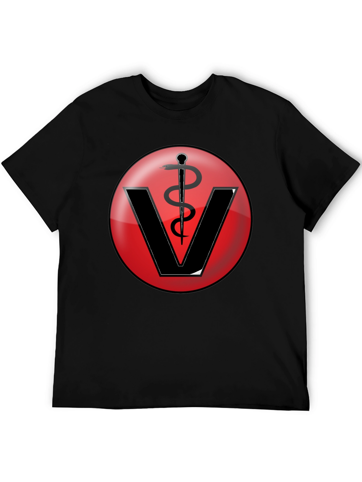 Veterinarian Symbol T-Shirt - Classic Vet Design