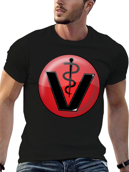 Veterinarian Symbol T-Shirt - Classic Vet Design