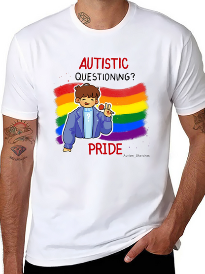 Autistic Questioning Pride T-Shirt