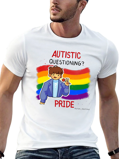 Autistic Questioning Pride T-Shirt