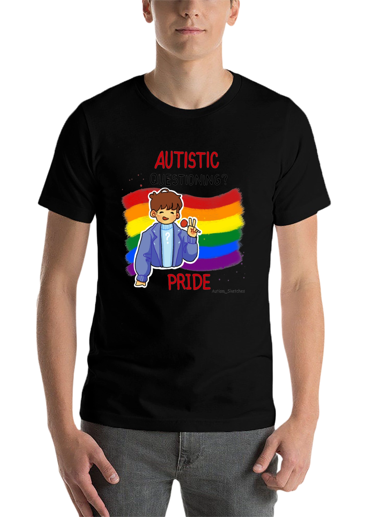 Autistic Questioning Pride T-Shirt