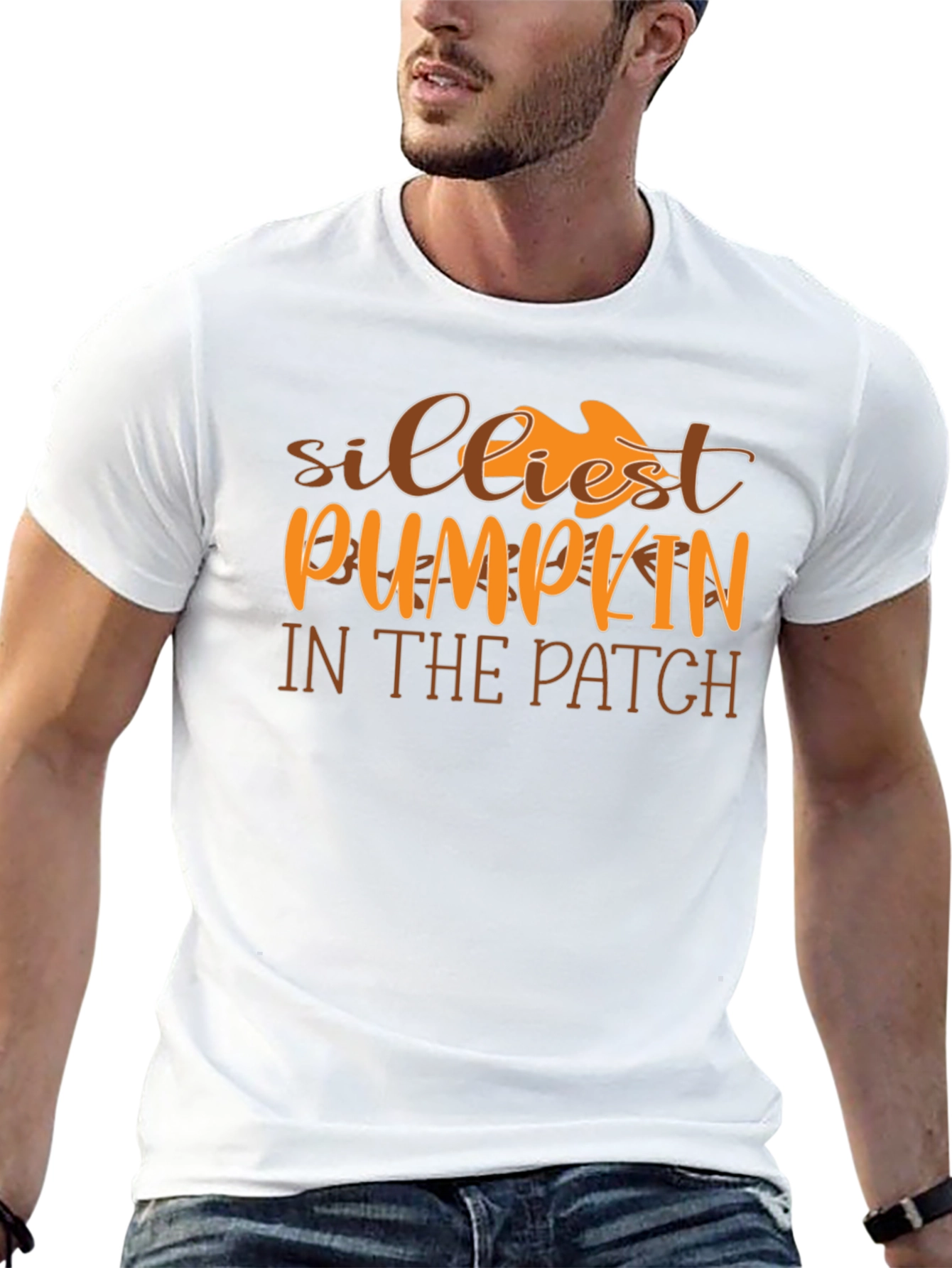 Silliest Pumpkin in the Patch Black Graphic Tee
