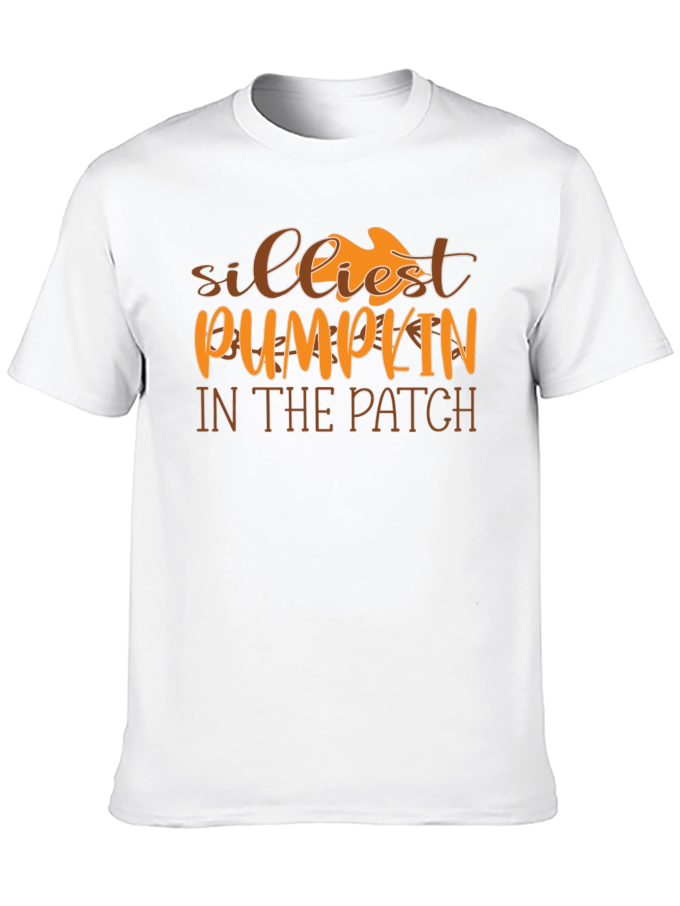 Silliest Pumpkin in the Patch Black Graphic Tee
