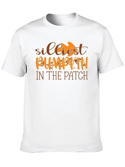 Silliest Pumpkin in the Patch Black Graphic Tee