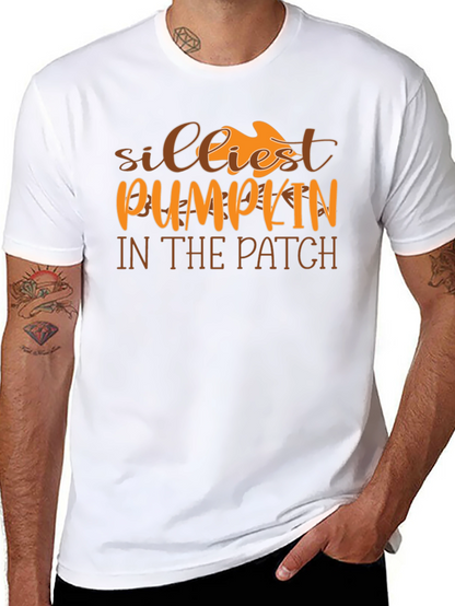 Silliest Pumpkin in the Patch Black Graphic Tee
