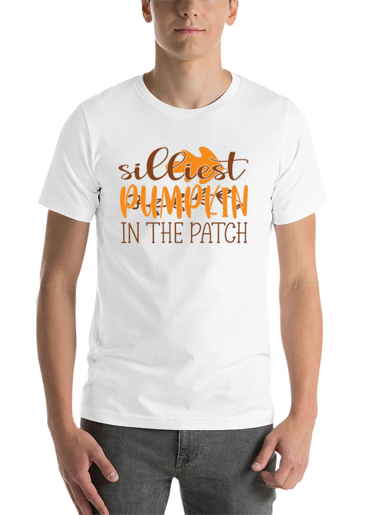 Silliest Pumpkin in the Patch Black Graphic Tee