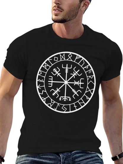 Vegvisir Compass Viking Rune T-Shirt