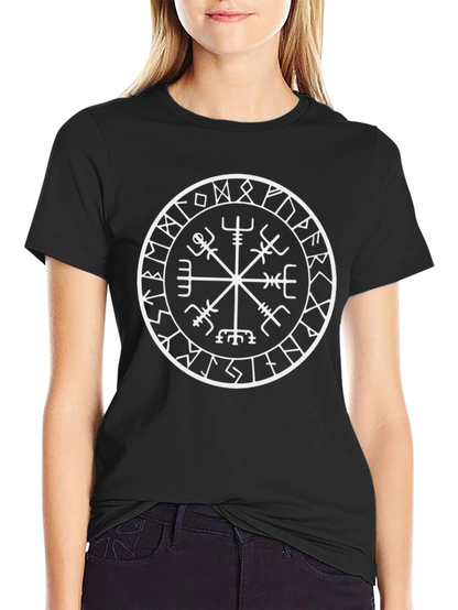 Vegvisir Compass Viking Rune T-Shirt
