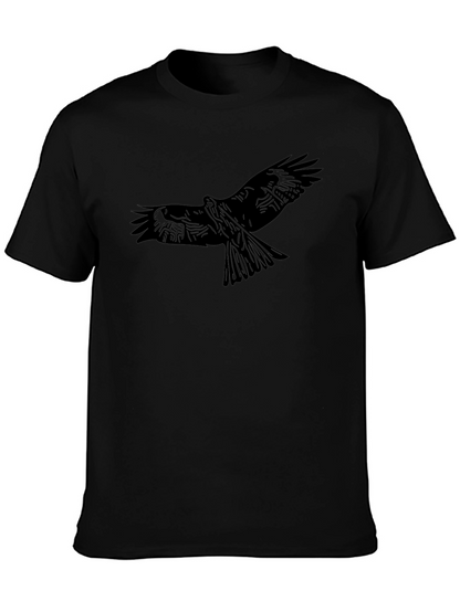 Black Eagle Graphic Tee - Stylish Mens Apparel