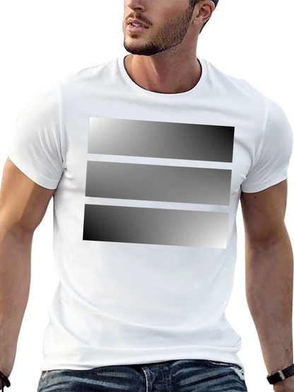Modern Graphic T-Shirt - Gradient Design