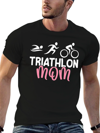 Triathlon Mom T-Shirt - Sports Tee