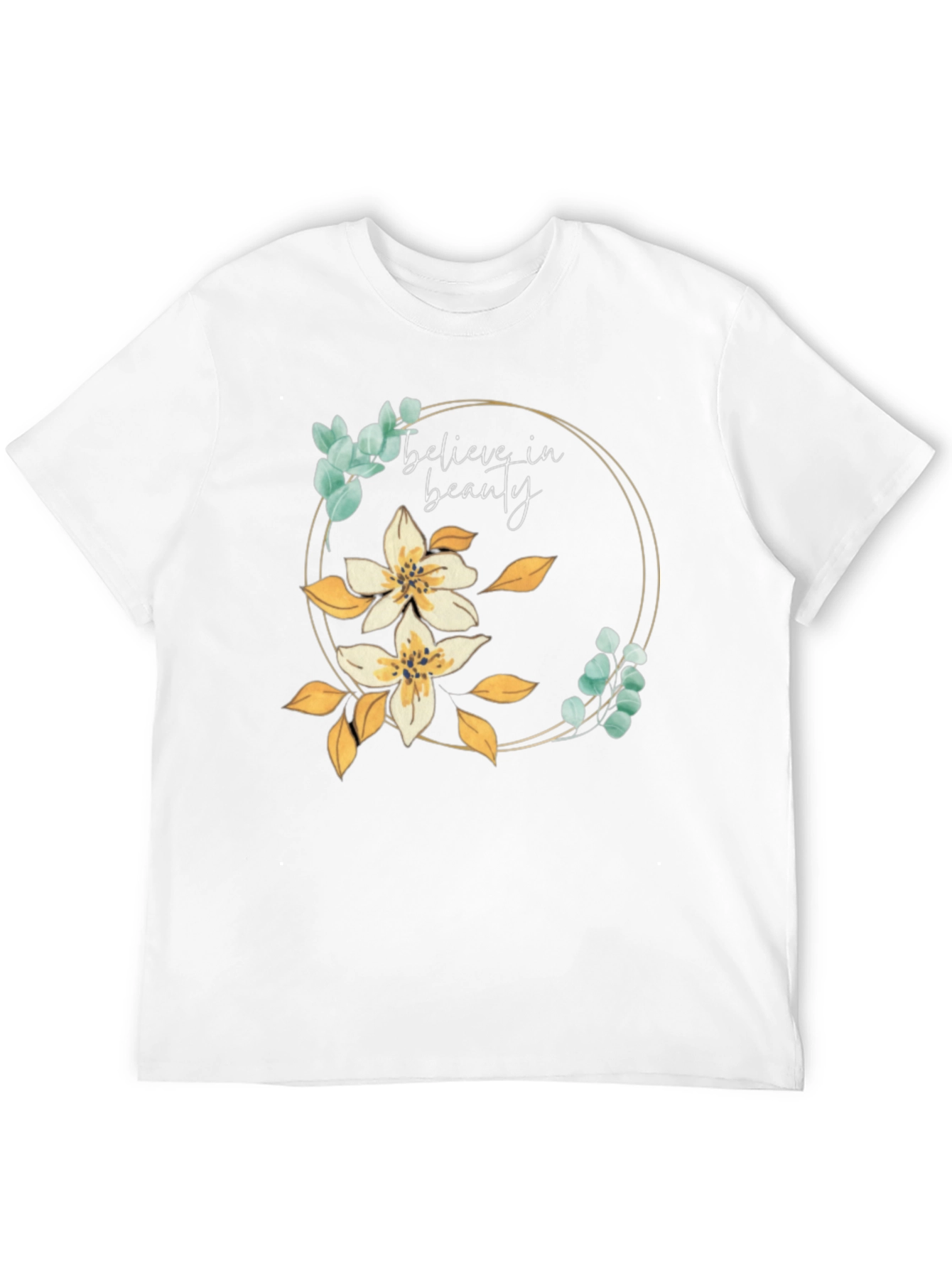 Believe in Beauty Floral Tee