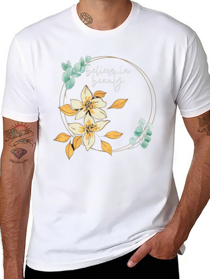Believe in Beauty Floral Tee