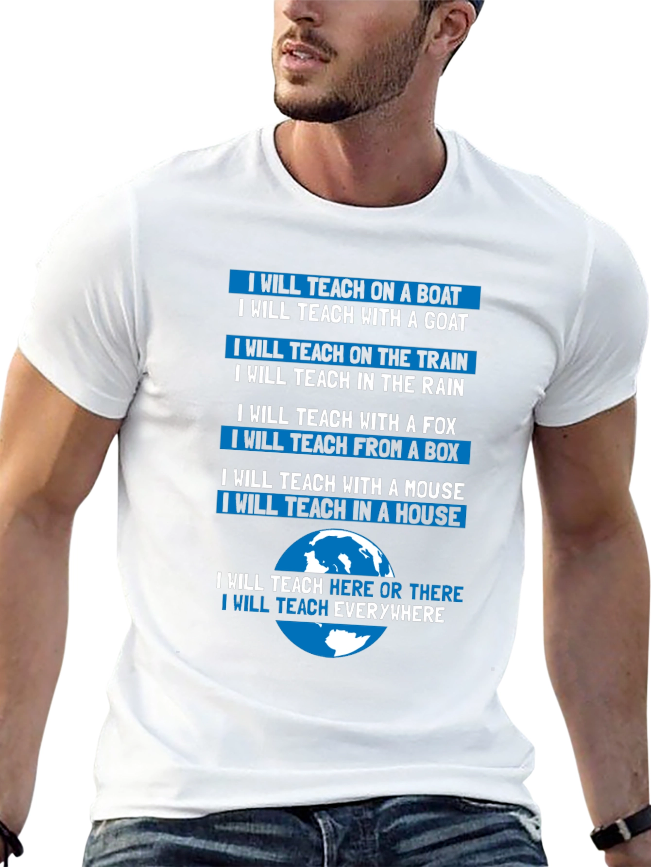 Teacher T-Shirt: Teach Anywhere Everywhere