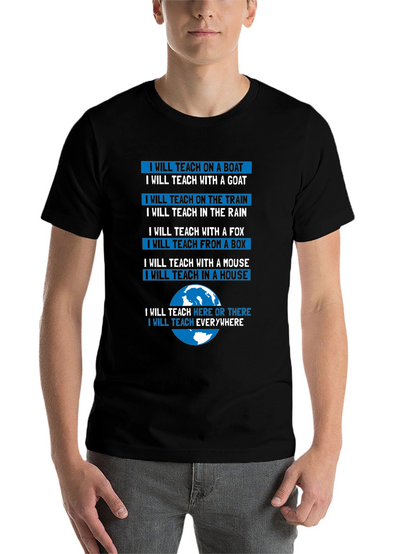 Teacher T-Shirt: Teach Anywhere Everywhere