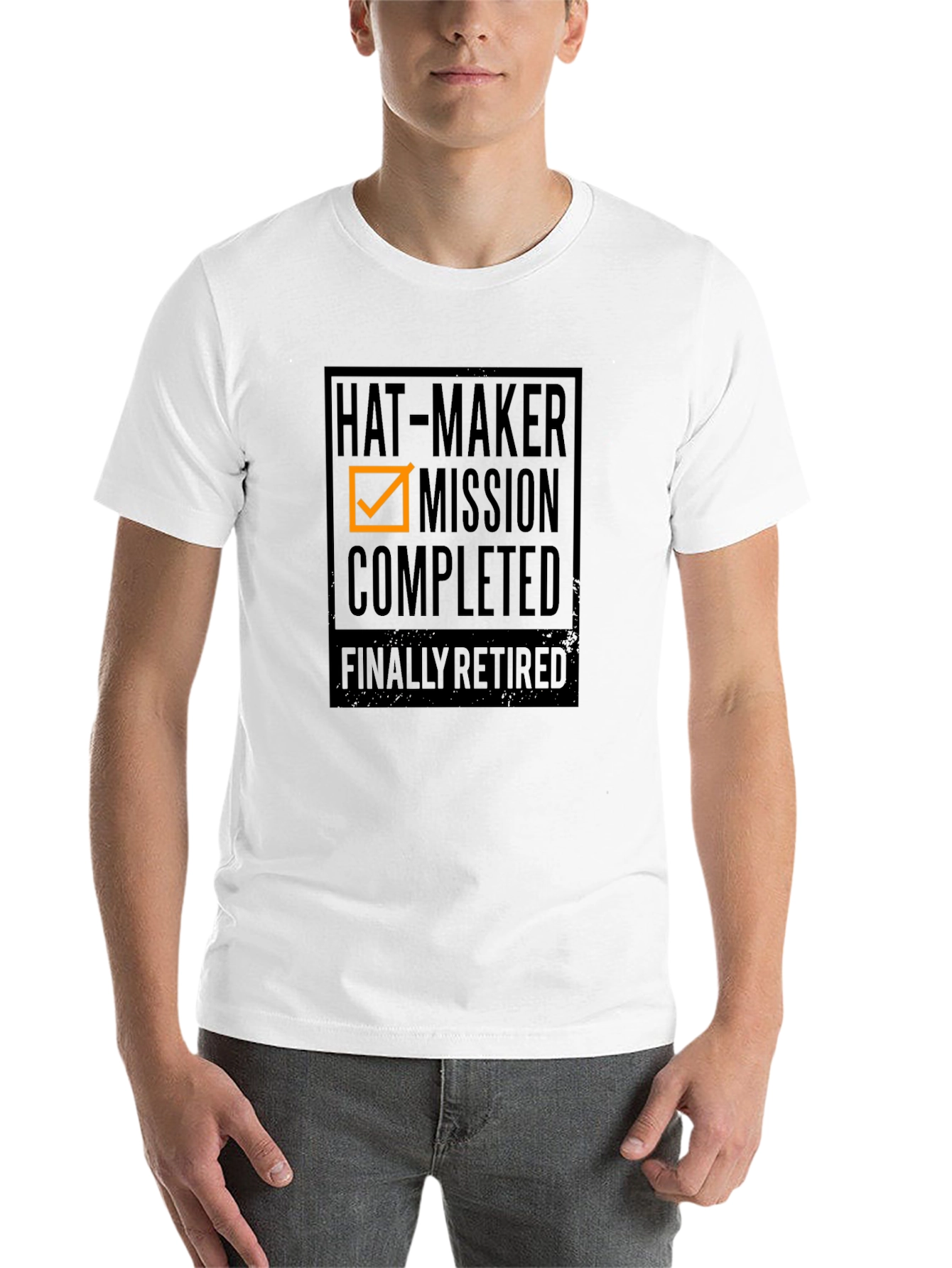 Hat-Maker Mission Completed Retirement T-Shirt