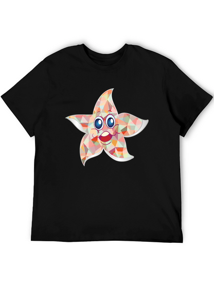 Starfish Graphic Tee - Whimsical Print Shirt