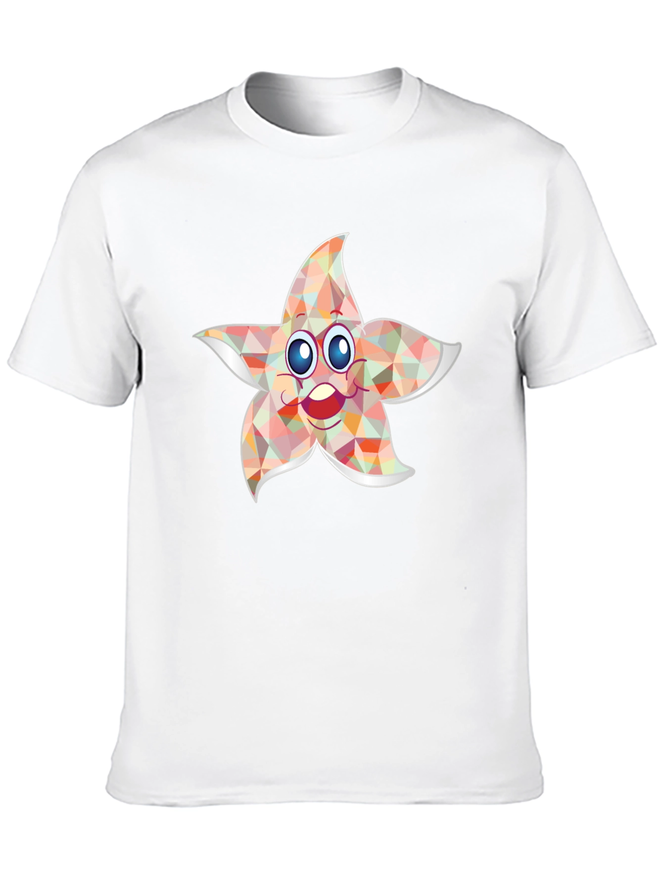 Starfish Graphic Tee - Whimsical Print Shirt