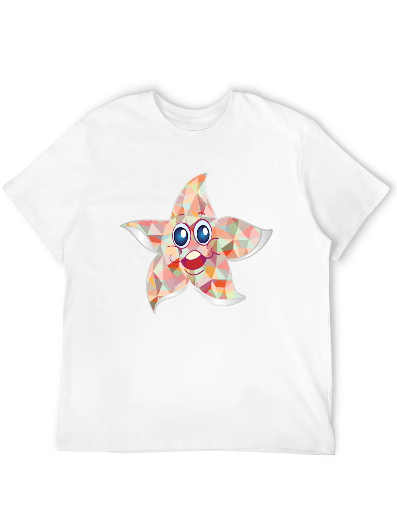 Starfish Graphic Tee - Whimsical Print Shirt