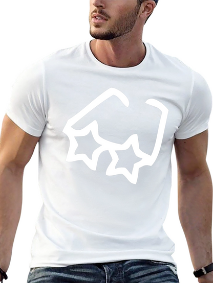 Cool Star Sunglasses Graphic Black T-Shirt