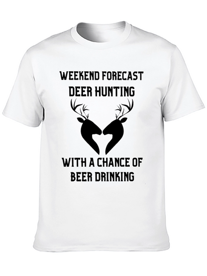 Deer Hunting Weekend Forecast Tee
