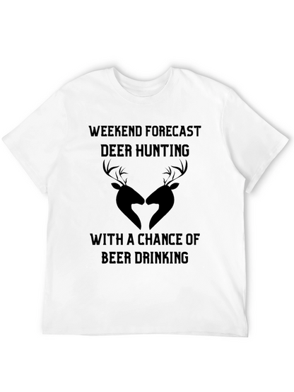 Deer Hunting Weekend Forecast Tee