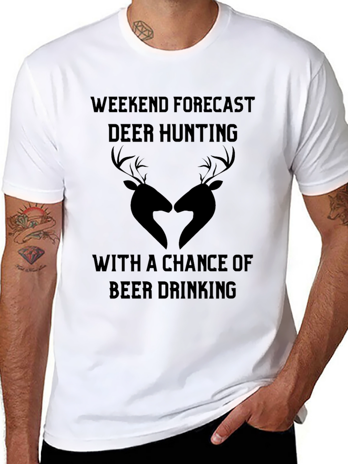 Deer Hunting Weekend Forecast Tee
