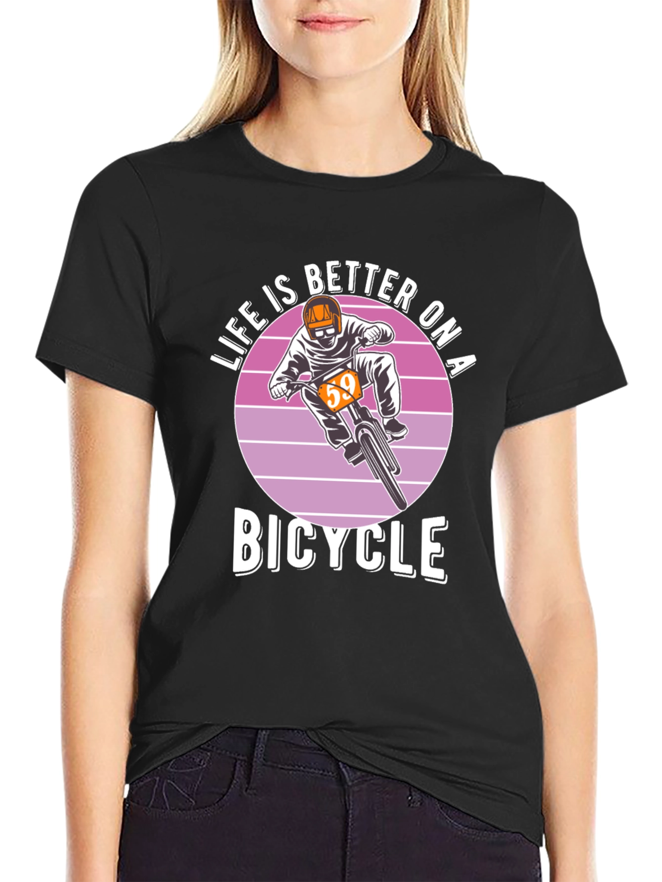 Life is Better on a Bicycle T-Shirt