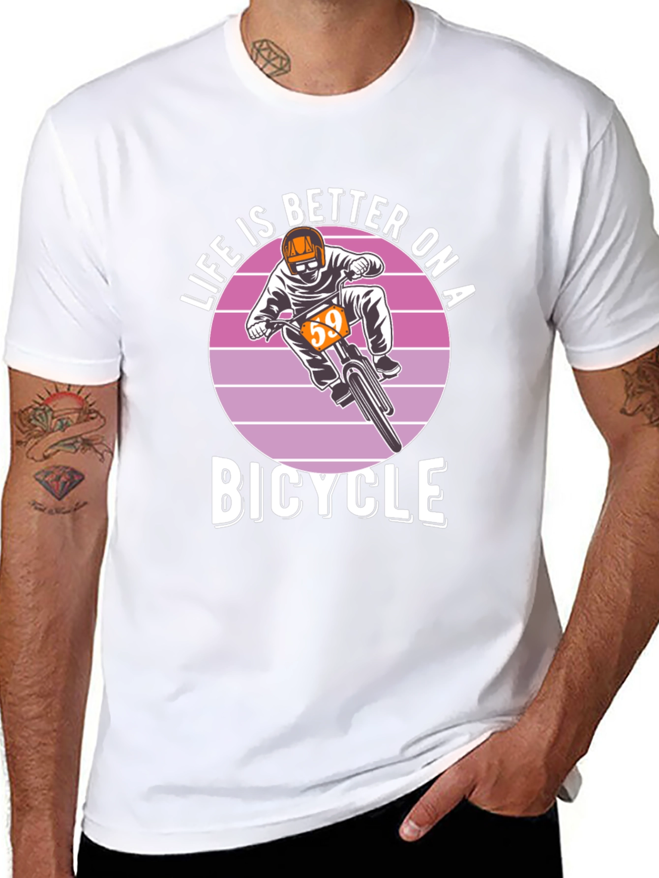 Life is Better on a Bicycle T-Shirt
