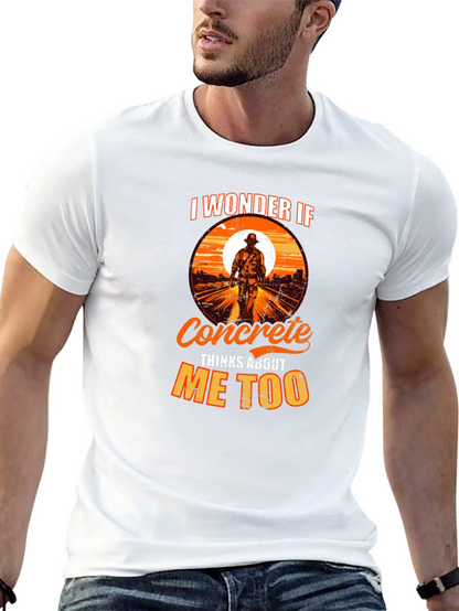 Concrete Worker Graphic T-Shirt