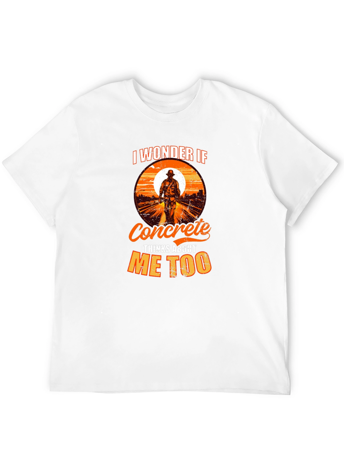 Concrete Worker Graphic T-Shirt